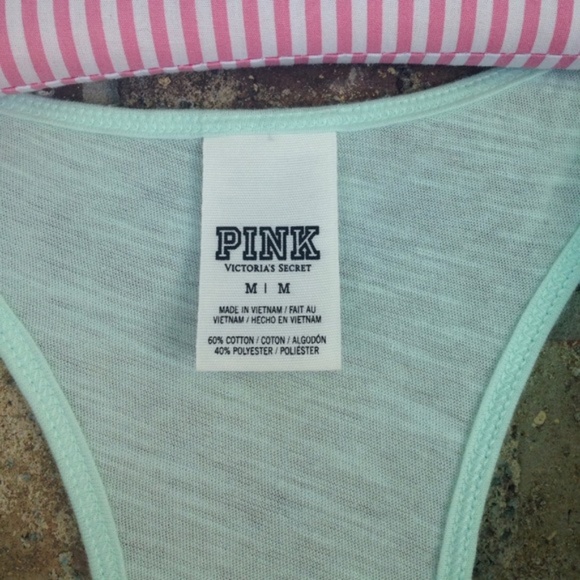Victoria's Secret PINK racerback tank top V3 - Picture 4 of 5